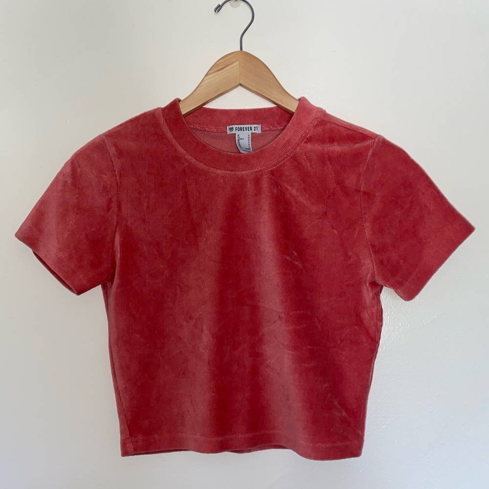 Corduroy Crop Top